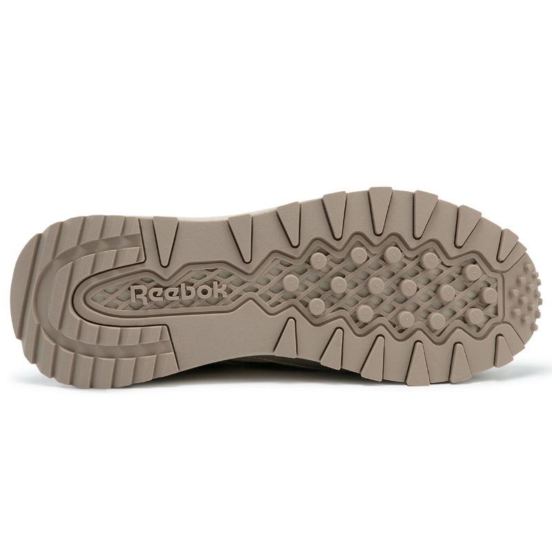 Reebok CL LEGACY W+ Low Top Platform Running Shoes Unisex Beige Green 24FRC903U1G09
