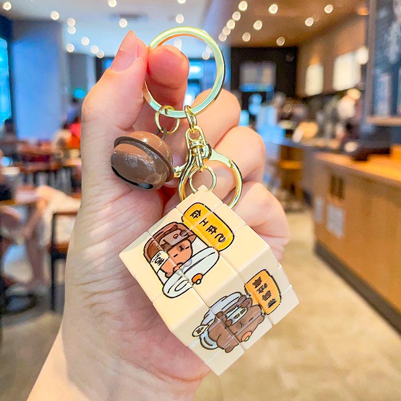 

Развивающая игрушка-подвеска Pi Kabala, морская свинка и капибара, кубик Рубика, для детей