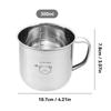  304 Stainless Steel Children Water Cup With Handle 300ML Durable Anti Scald Tea Milk Coffee Mug Mini Kids Drinking Cup
