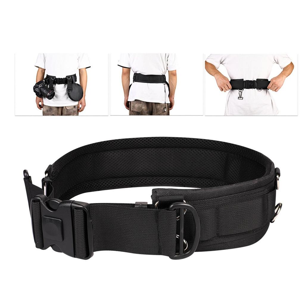Camera Waist Belt Adjustable Multi Function Photography Stretch Design Unloading For The Triangle Waist Accessories