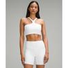 Lululemon Bend This V And RACer BrA  Light Support  A C Cups White