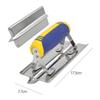 Corner Angle Trowel Stainless Steel Durable Hand Tool Plastering Tool with Grip Handle Premium for Scraping Mudding Drywall
