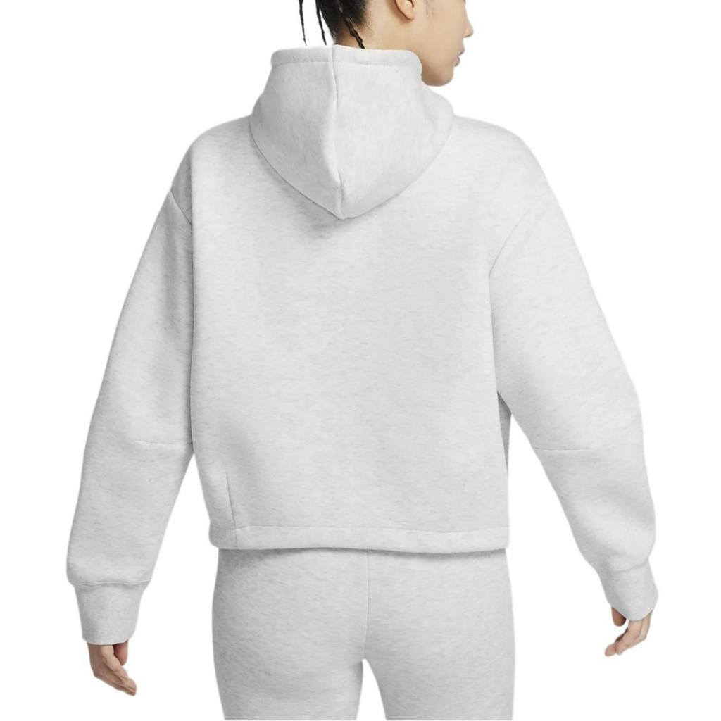 Nike Sportbekleidung Tech Fleece Oversize Sweatshirt Damen Hellgrau FV6323-013