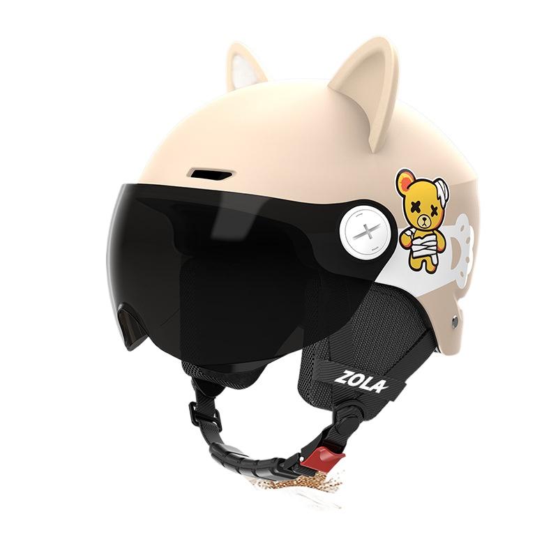 Adult Summer Helmet Battery Car Helmet Universal Half Helmet