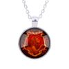 Vintage Harry Potter Gryffindor Schools Badge Pendant Locket Decor Necklace