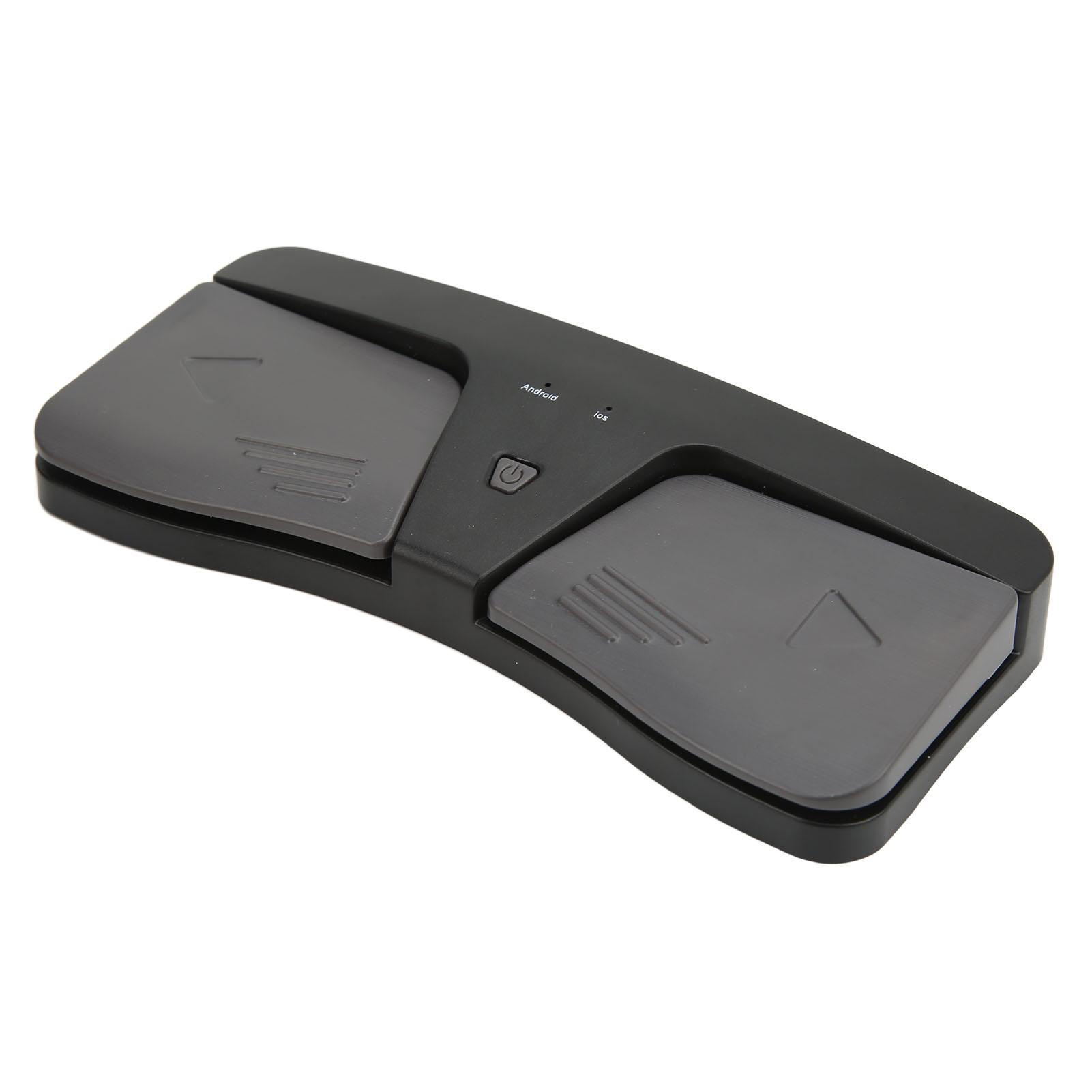 

Ножна педаль для обертання музичних сторінок бездротового приводу з ABS для гри чорний