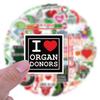 50 New Donate Life Graffiti Stickers Decorate Notebook Suitcase Stickers