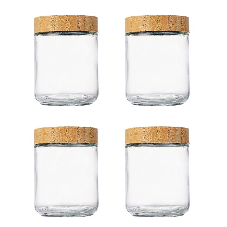 Sturdy Glass Food Storage Jars With Airtights Seal For Home Jar Pickle And Craft