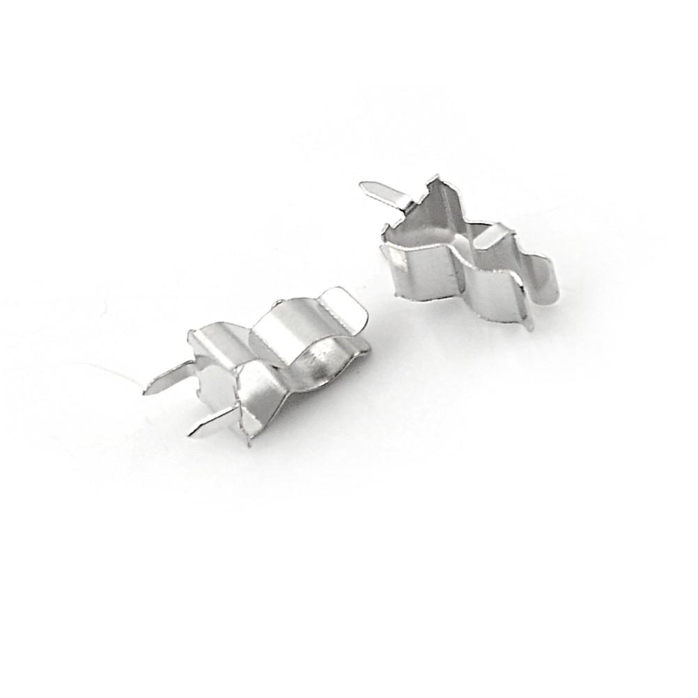 

100 шт. 5*20 мм Кліпси для запобіжників Тримач для запобіжників швидкої дії для монтажу на друковану плату