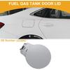 Fuel Tank Door Cap for GMC Savana 2500 2004-2021 Fuel Filler Flap Cover Clip Type No.15238067 White Metal