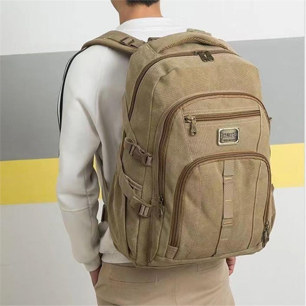 High Quality 50L Canvas Hiking Backpack