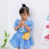 Bolsa Mensageiro Infantil Alça Larga Ajustável Bolsa de Mão para Viagem Nova Bolsa Transversal Infantil Menina Bonita Donut Bolsa de Ombro Menina