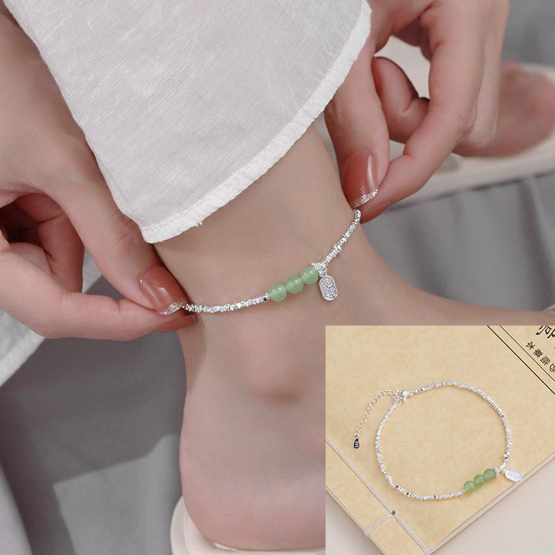 925  Silver Koi Fish Anklet Rope for Women Girl Cute Fashion Summer Jewelry Dropshipping Wholesale