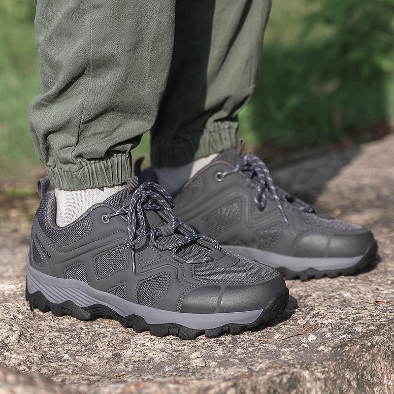 Women's Shoes Spring and Summer New Outdoor Sports Shoes Mesh Breathable Wear-resistant Non-slip Hiking Shoes Large Size 42 Casual Shoes