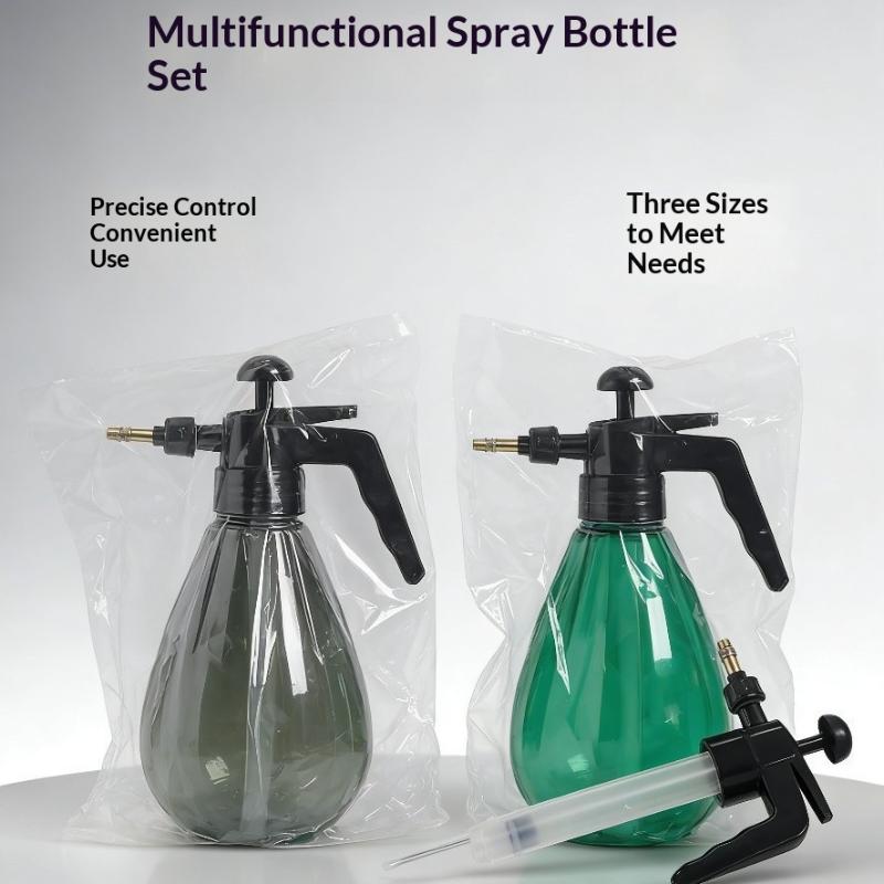 1Pcs Pressurized Spray Bottle 1500Ml Car Washing Pressure Spray Pot Auto Clean Pump Sprayer Gardening Tools