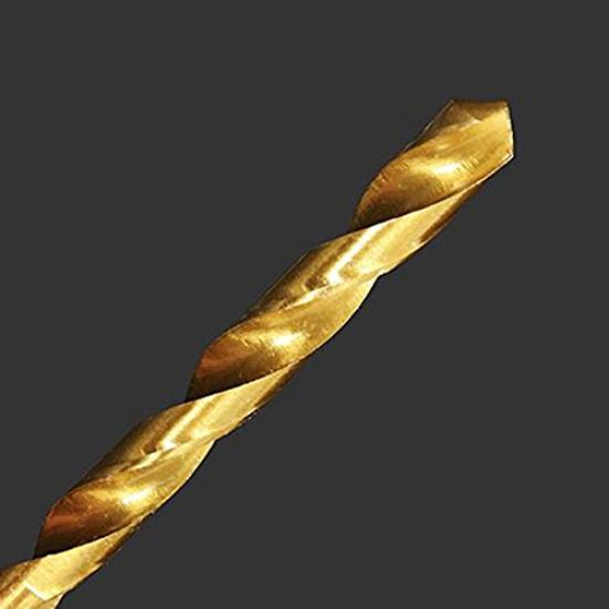 13x HSS Hex Shank Drill Bit Set Quick Change Titanium Coated Twist 1.5-6.5mm