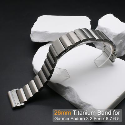 Titanium 26mm Armband für Garmin Uhr Fenix 8 7X Pro 51mm Fenix 6 Pro 5 Plus Armband Armband für Garmin Enduro 3 Instinct 2X