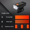Bright Bicycle Light Led Front Usb Rechargeable Mtb Mountain Bicycle Lamp Bike Headlight Flashlight Cycling Scooter
