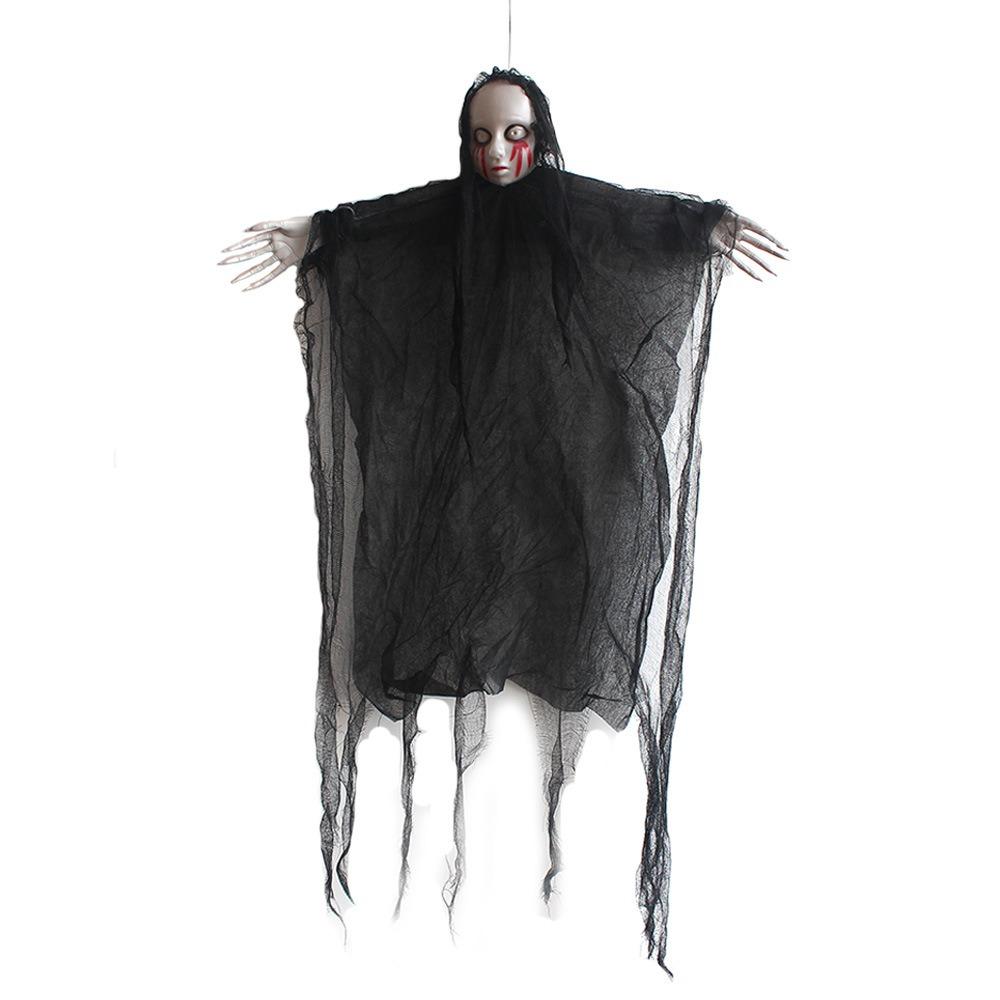 DIY Halloween Bloody Ghost Pendant Funny Halloween Ghost Ornaments  Holiday Party Decor