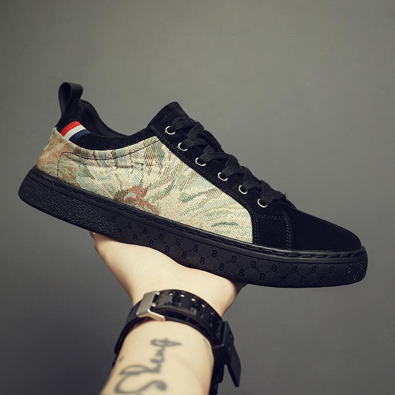 

Spring and summer men s shoes breathable shoes men s Korean version board shoes cloth shoes men s casual shoes trendy men s shoes versatile canvas sho 44