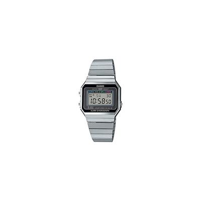 Casio A700W-1A Digital Watch Black Silver Unisex Kids Date Display Generic Watch