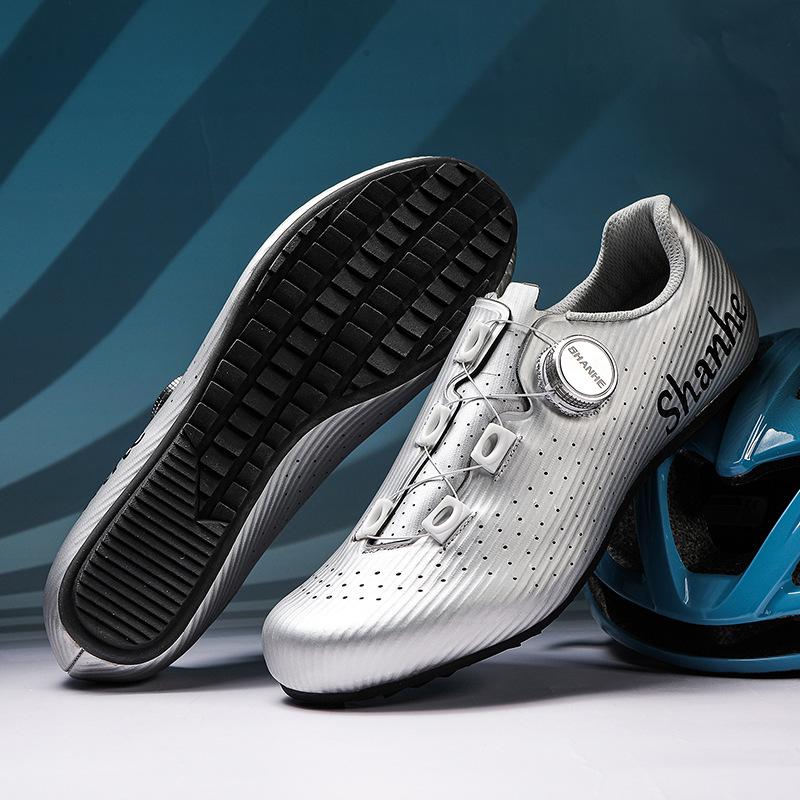 Shanhe Professional Unlocked Cycling Shoes - Lightweight, Hardened Sole, for Road & Mountain Biking, Men & Women