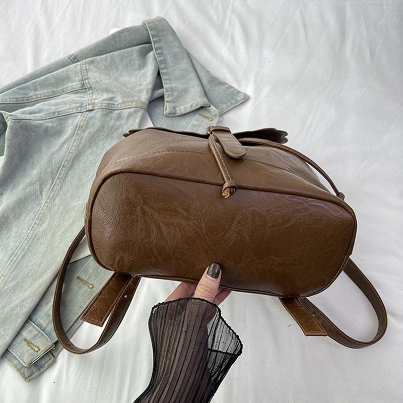 Embroidery School Bag New Mochila Fashionable Backpack Vintage College Style Shoulder Bags for Women Travel KTB