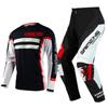 Conjunto de equipamento de motocross para crianças Kits de Jersey e Calça Juvenil criança verde Motocicleta preta 3 4 5 6 7 8 9 10 anos Fato de Off-road azul laranja Enduro cross menino menina