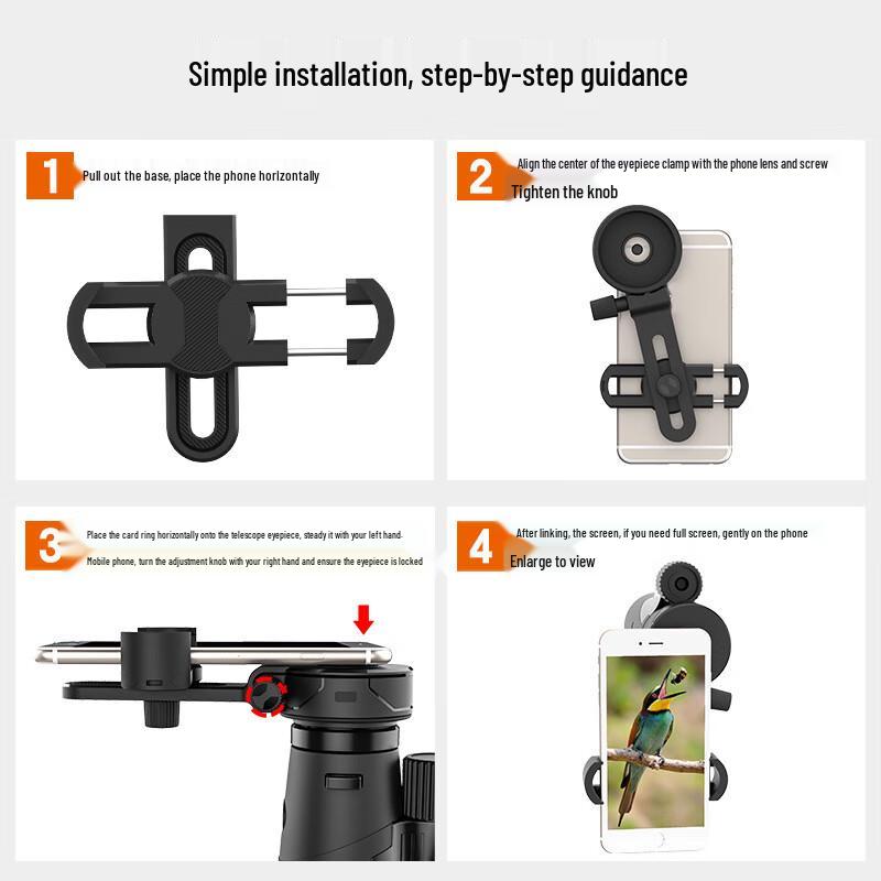 Upgraded Universal Phone Adapter for Telescopes & Microscopes