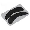 10 Pairs Eyelash Extension Under Eye Pads Half Moon Shaped Reusable Silicone Lash Grafting Eye Pads