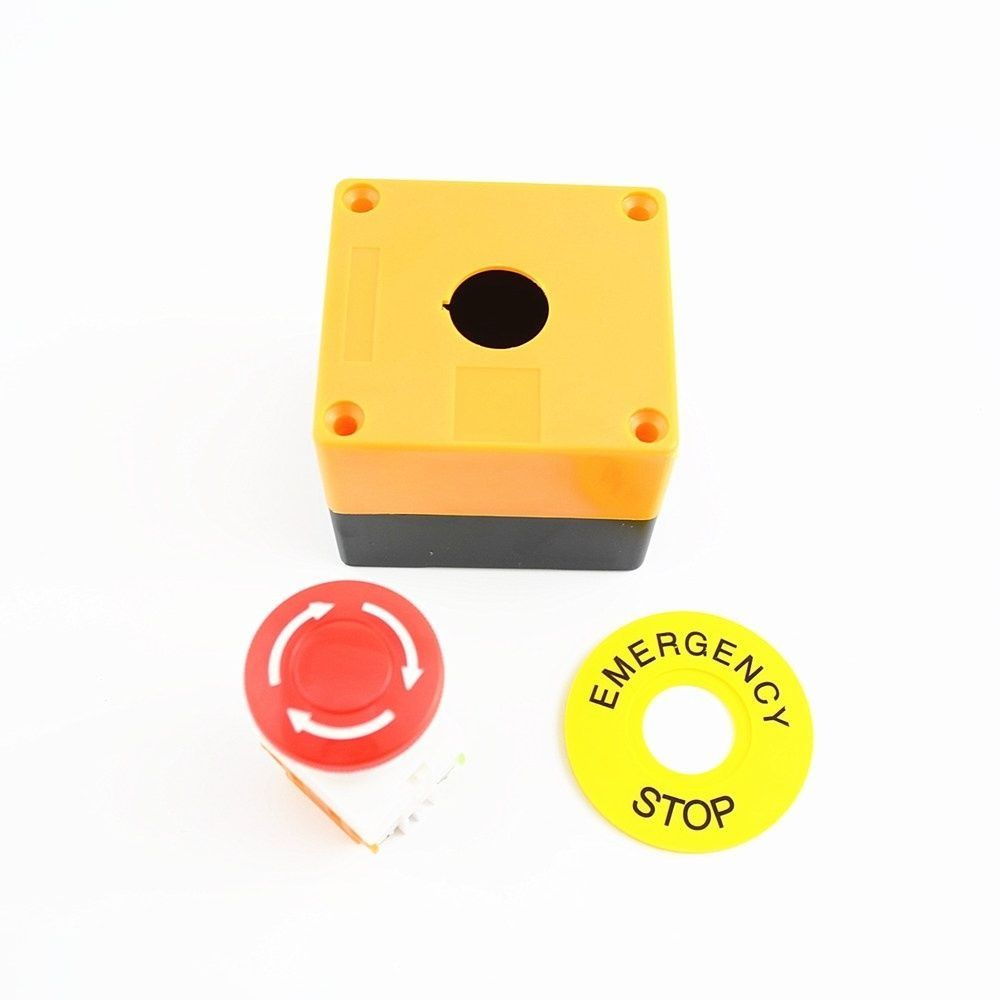 Waterproof Industrial Emergency Stop Switch CNC Machine Emergency Stop