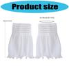 Elegant Flared Faux Sleeves Decorative Wrist Cuffs Bead Trim Sleeves For Women Girl Daily Wear Special Occasion Outfit