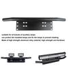 License Plate Lamp Bar Aluminium Alloy Black 60x12x9cm Driving Working Light Base Support for Off Road Vehicle
