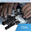 X Autohaux Engine Coolant Thermostat Housing Assembly No.1106100QAB for Nissan Interstar