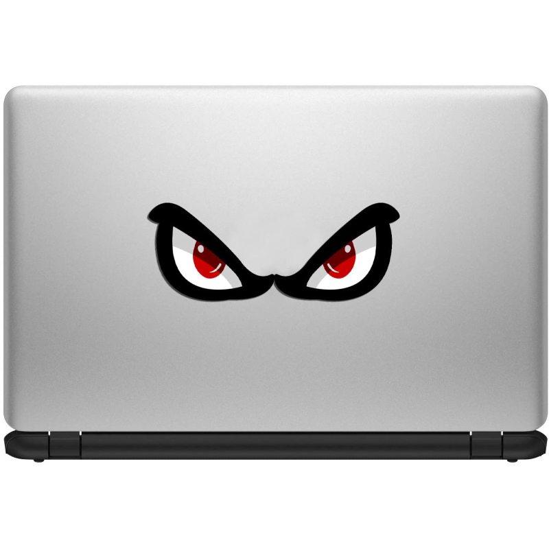 Car Rearview Mirror Reflective  Sticker 3d Shark  Eye  Pattern  Sticker Sticker For Automobile