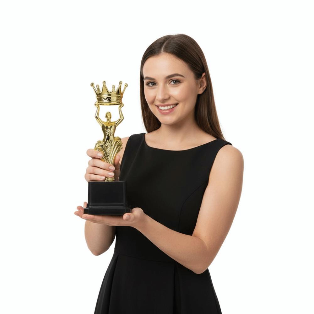 Plastic Award Trophy Models Craft Souvenirs Reward Prize Cup Championship Trophy  Team Sports