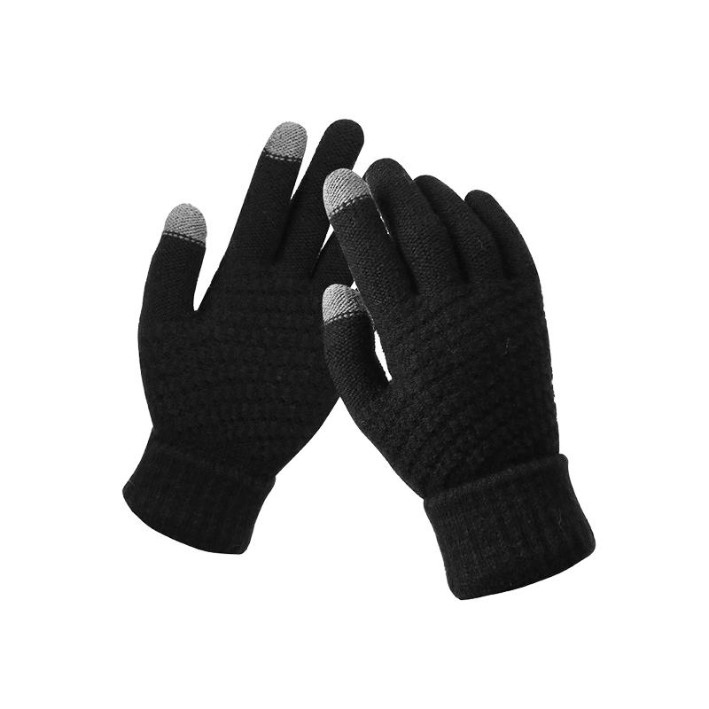 

Autumn and winter touch screen gloves, brushed and thickened for warmth, cycling, skiing, outdoor hunting, and cold protection