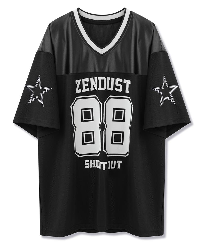 ZENDUST Glow Squad Football Jersey T-Shirt Navy