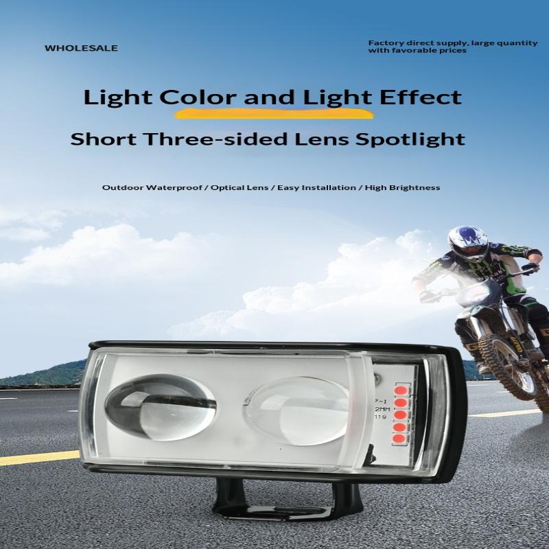 Motorrad LED Blinker Fahrlicht Nebelscheinwerfer Zusatzscheinwerfer 4 Farben Licht Für Atv Suv Utv Motorrad Zubehör Licht