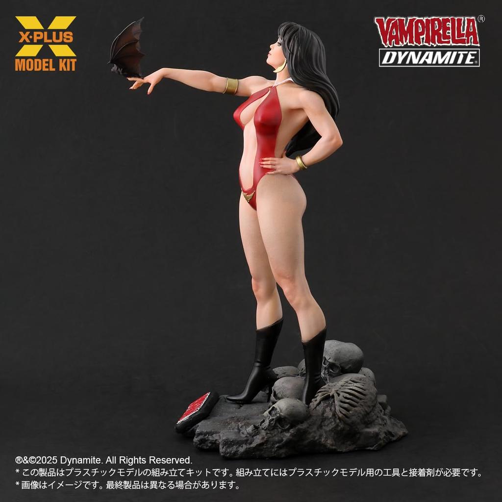 X PLUS Vampirella Jose Gonzalez Edition Scale Unpainted Plastic Model Kit 1/8