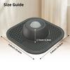 Anti Slip Silicone Slow Feeder With Suction Cup Pet Lick Bowl Licking Feed Scraper Round Ball Rolling Design Liquid Food Bowl