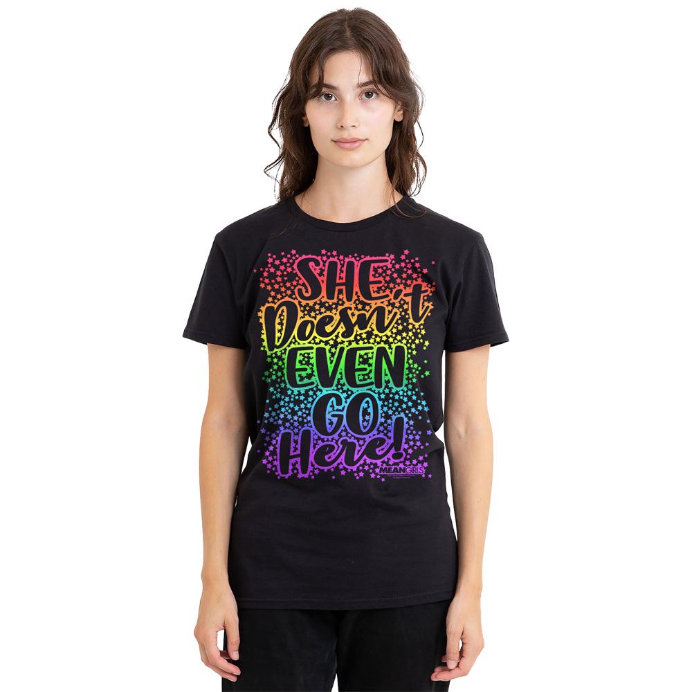 Mean Girls Unisex Adult DoesnÂ´t Go Here T-Shirt