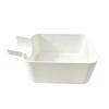 Washer Drain Tray Plastic Water Basin Water Catcher for Home Laundry Corners, Rinse-Clean Tray for Bathroom or Balcony Areas