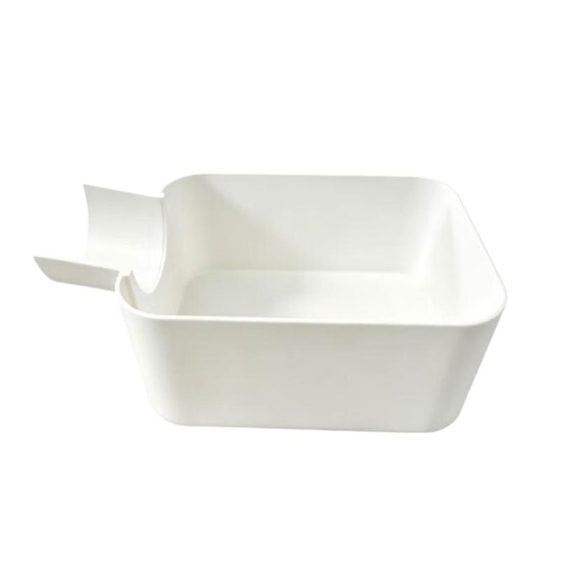 Washer Drain Tray Plastic Water Basin Water Catcher for Home Laundry Corners, Rinse-Clean Tray for Bathroom or Balcony Areas