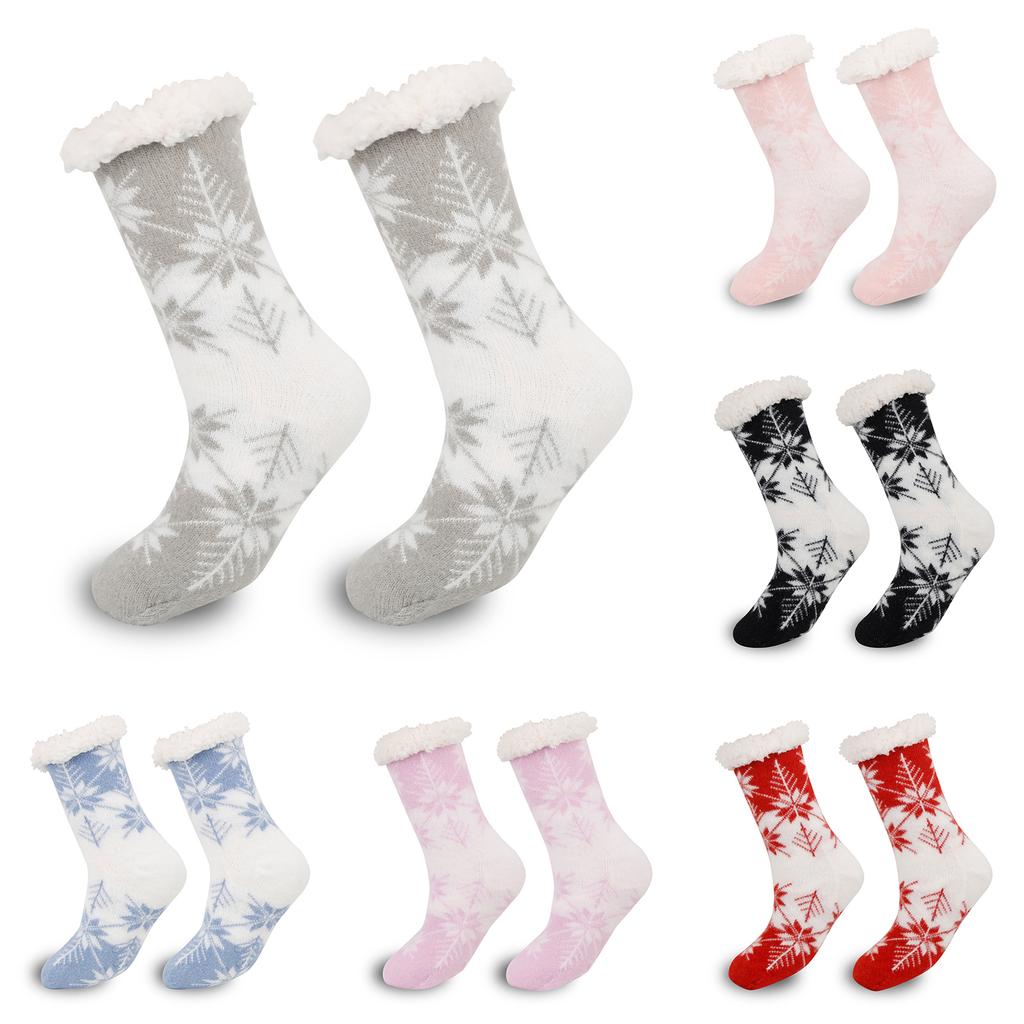 Women's Velvet Thickened Floor Socks, Floor Socks, Snow Socks, Sleep Socks, Home Socks