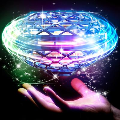 Uçan Küre Topu Oyuncakları, Işıklı Hover Ball Boomerang, Çocuklar için El Kontrollü Mini Drone, Galaxy Ball Fly Spinner, Oyuncak Hediyeleri