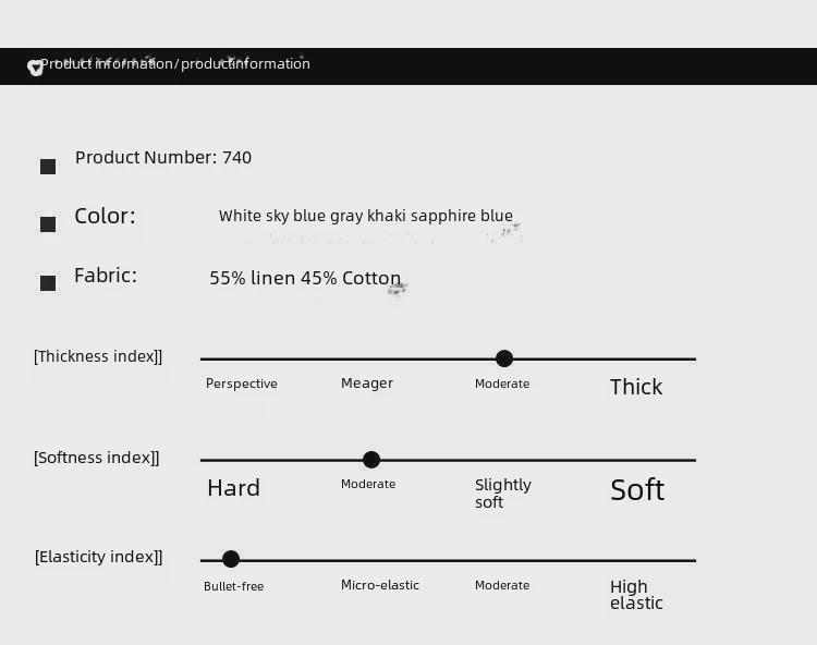 Men's Short-Sleeve Stand Collar White Linen Shirt, Casual Loose Fit, Lightweight Summer Cotton.