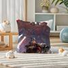 Mobile Suit Gundam Strike Gundam Anime Plush Pillow Cover Soft Short Plush Cushion Cover For Sofa Bedroom Home Decor Gift