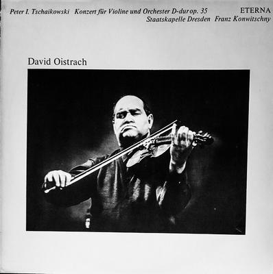 LP Record PYOTR ILYICH TCHAIKOVSKY STAATSKA Konzert Fr Violine Und Orchester D 820002 ETERNA 1980 Germany Classical Used
