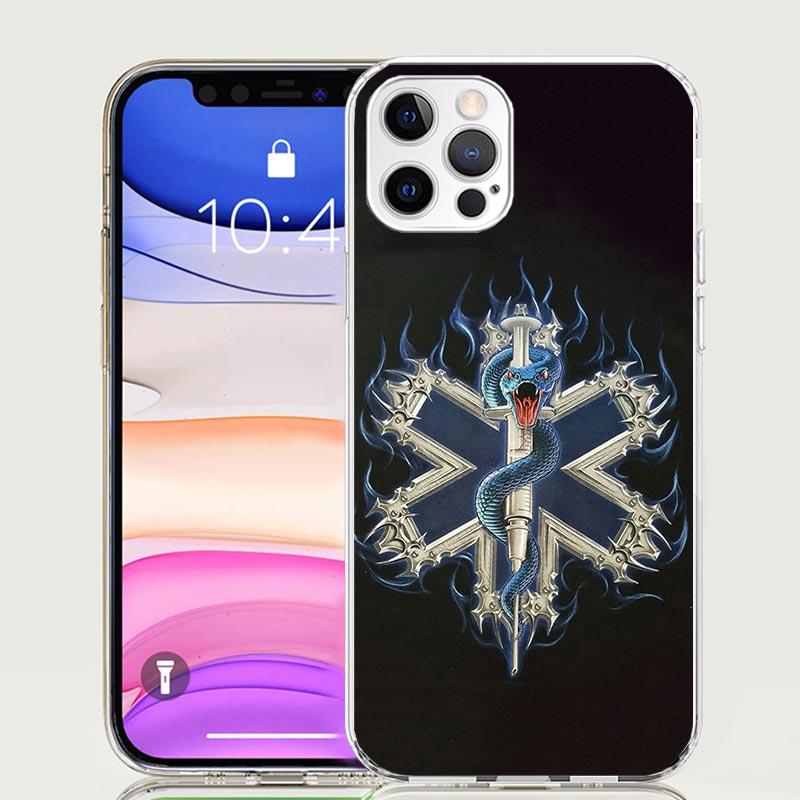 EMT EMS Medical Rescue Phone Case For iPhone 18 17 Air 16 15 Plus 11 14 Pro Max 13 Mini 12 7 8 + SE Pattern Art Customized Cover 17